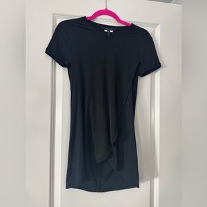 NWT BCBG MaxAzria “Meranda” Top in Vintage Black Size XS